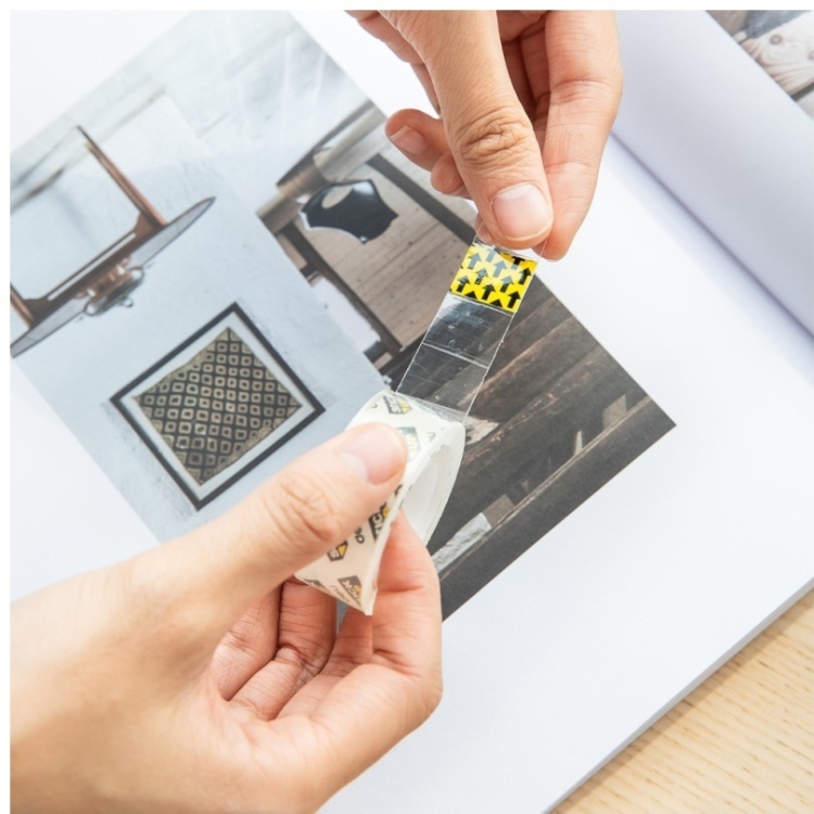 Клейкая лента DELI 18мм*30 м, прозрачная