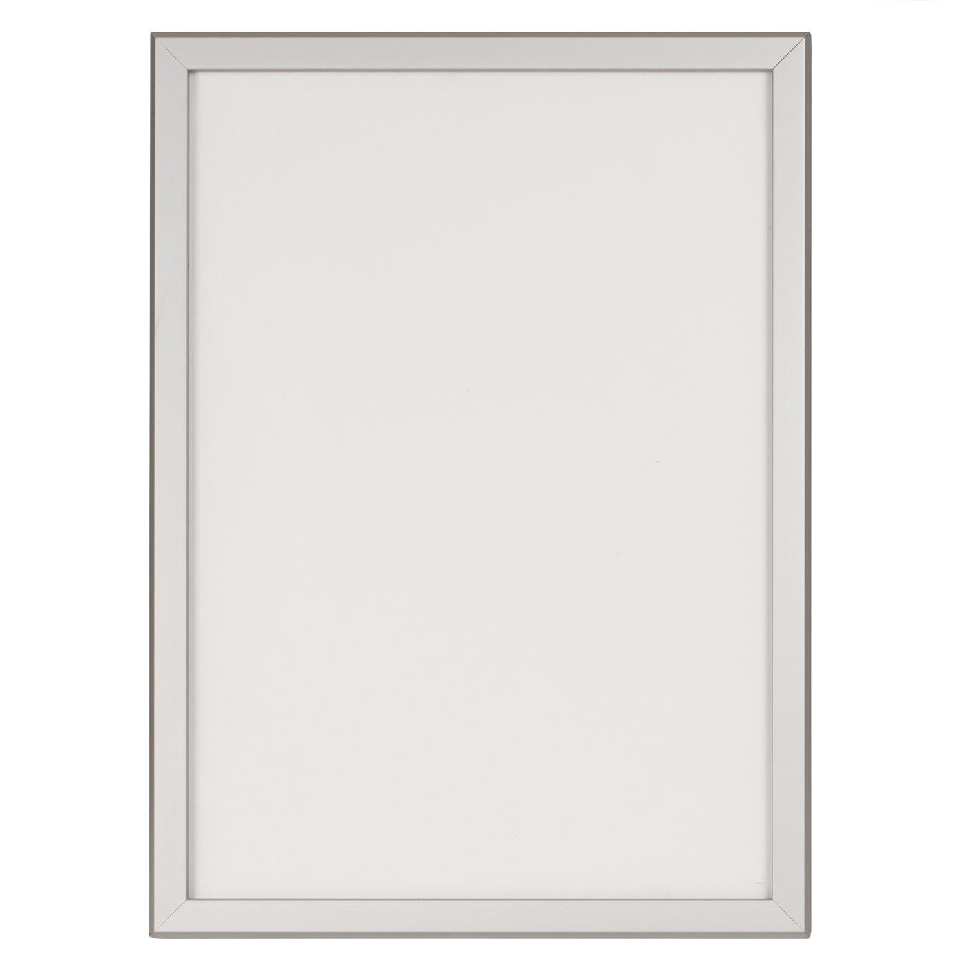 Фоторамка А3 белая с серебром