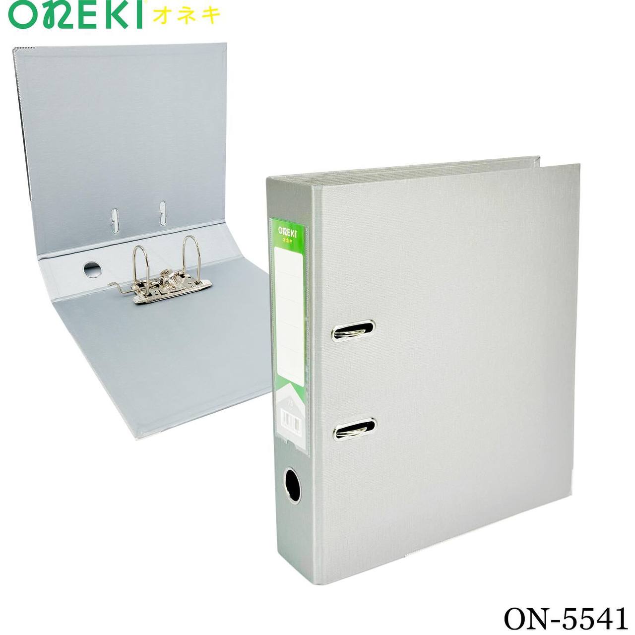 Папка регистрации 7.5см, ONEKI, ON-5541-WHITE (БЕЛЫЙ)