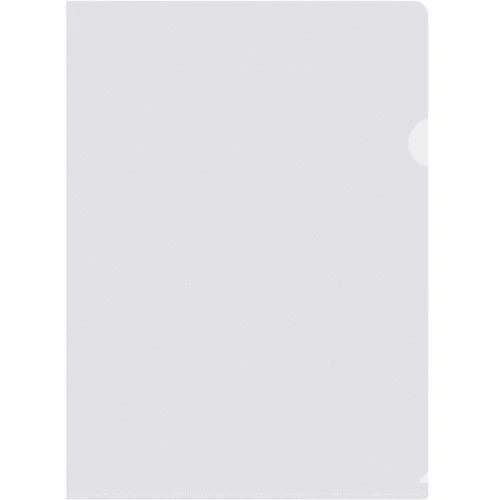 ПАПКА-УГОЛОК А4 120МКМ Silwerhof прозрачная