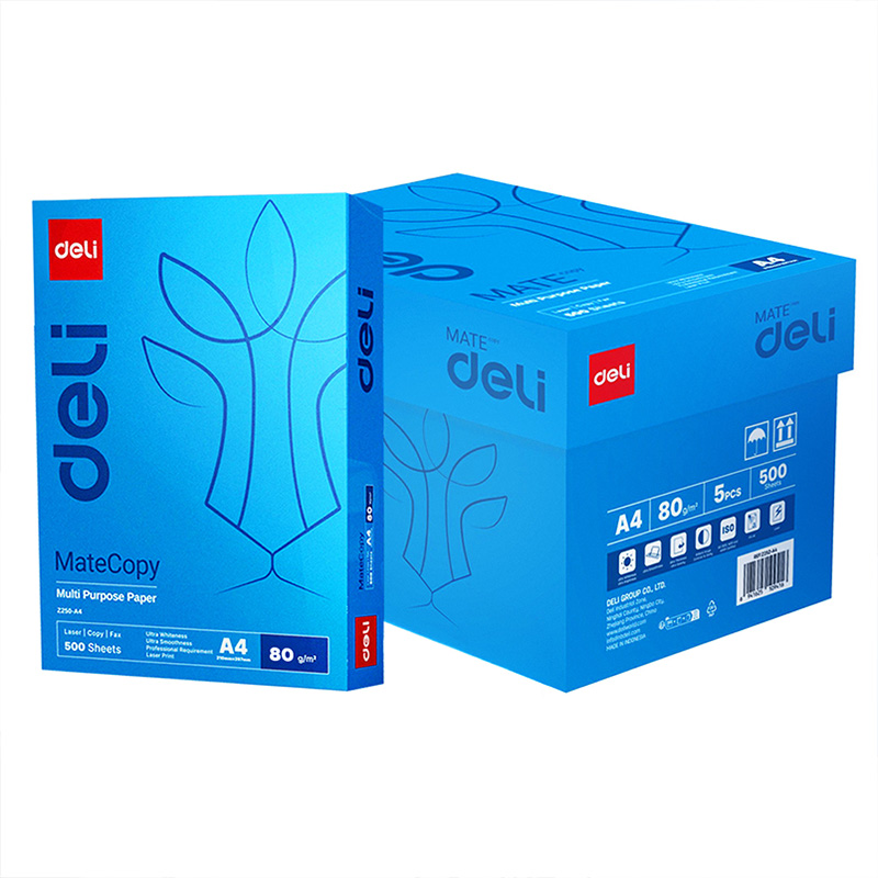 Бумага офисная DELI "MateCopy ", А4, 80 г/м2, 500 л