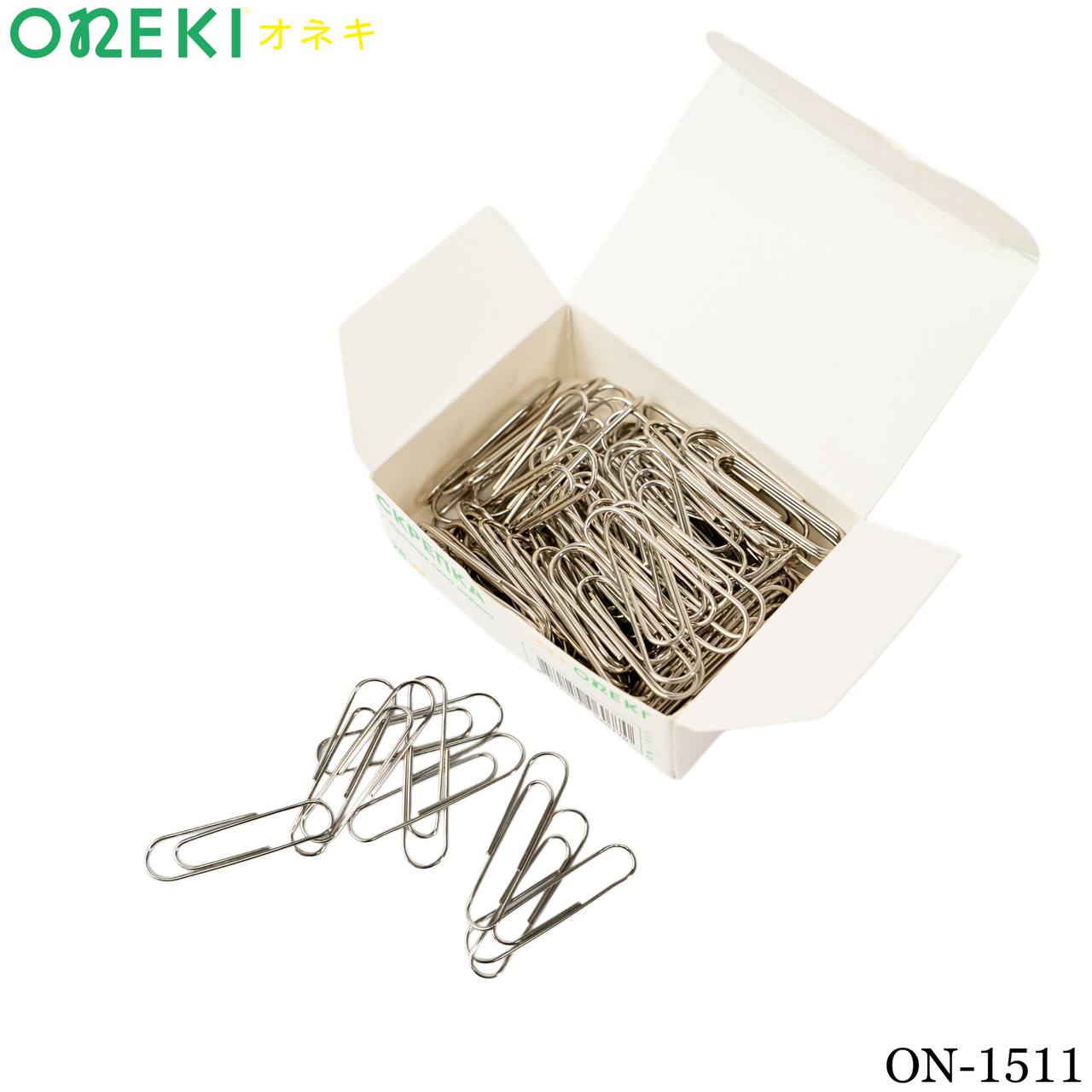 Скрепки канцелярские 28 мм (100 шт) ONEKI