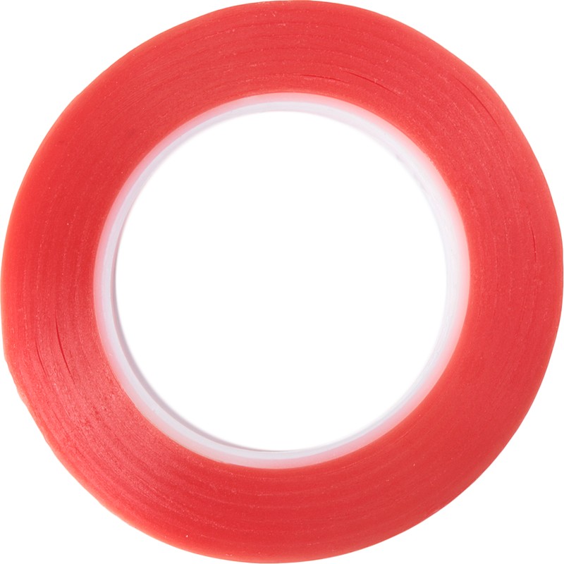 Скотч двухсторонний 3 см (красный)
