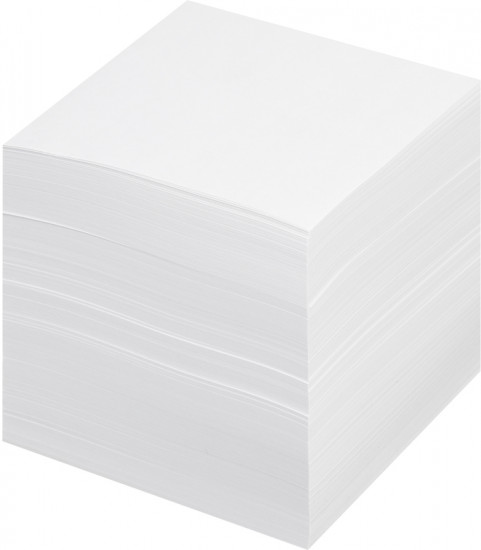 Бумага для заметок 9*9 500 листов (белые листы)