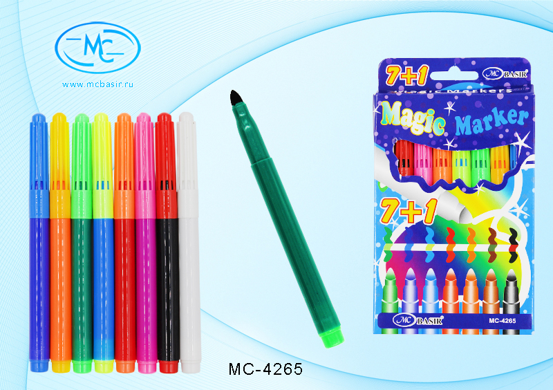 Набор фломастеров 7+1