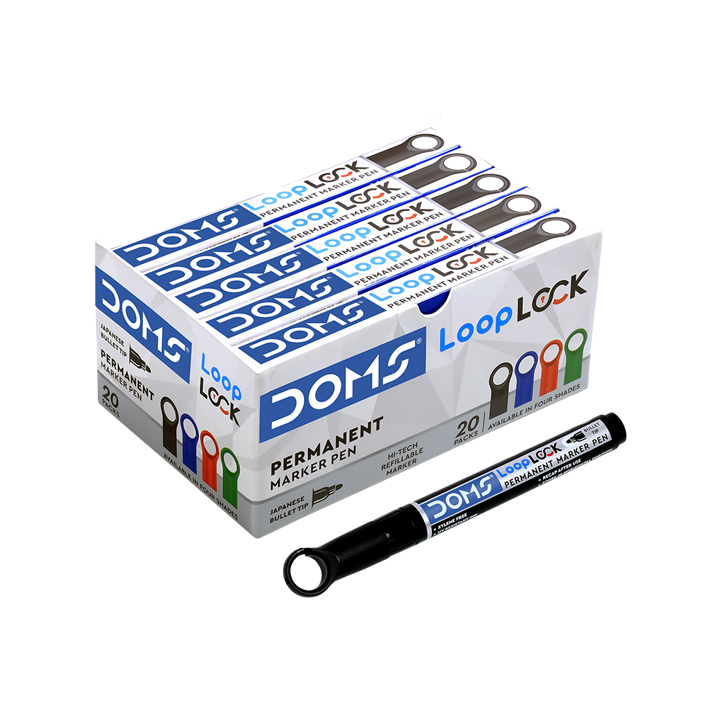 Маркер для доски ЧЕРНЫЙ DOMS 80763