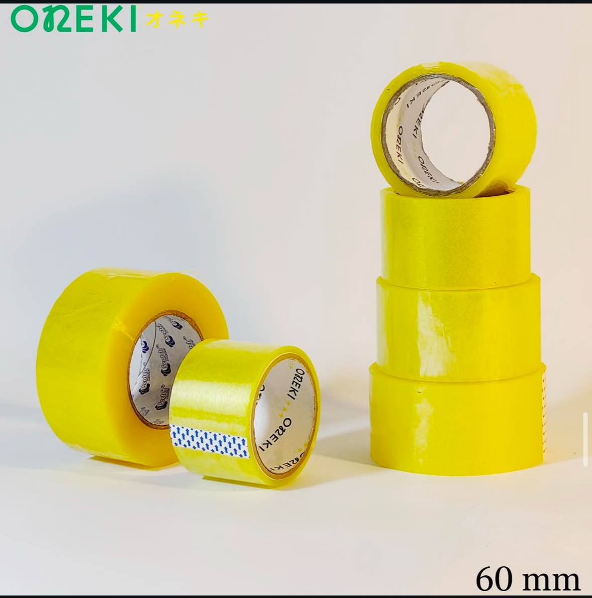 Скотч прозрачный 60мм*100 метр, ON-60100