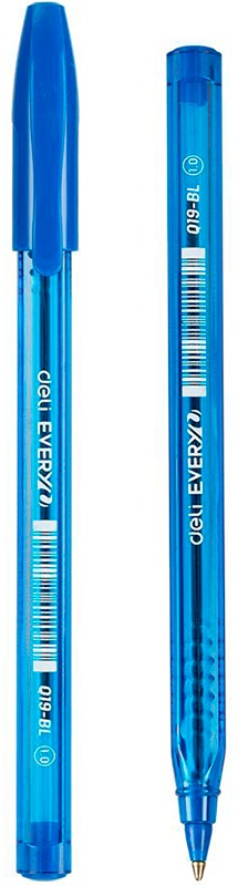Ручка шариковая DELI Every Q19-BL 1мм, синяя