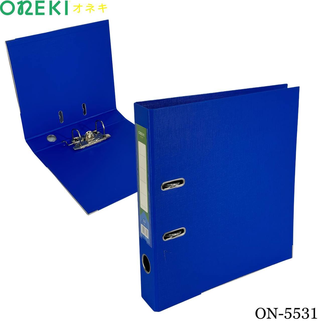 Папка регистрации 5.5см, ONEKI, ON-5531-BLUE (СИНИЙ) УЦЕНКА