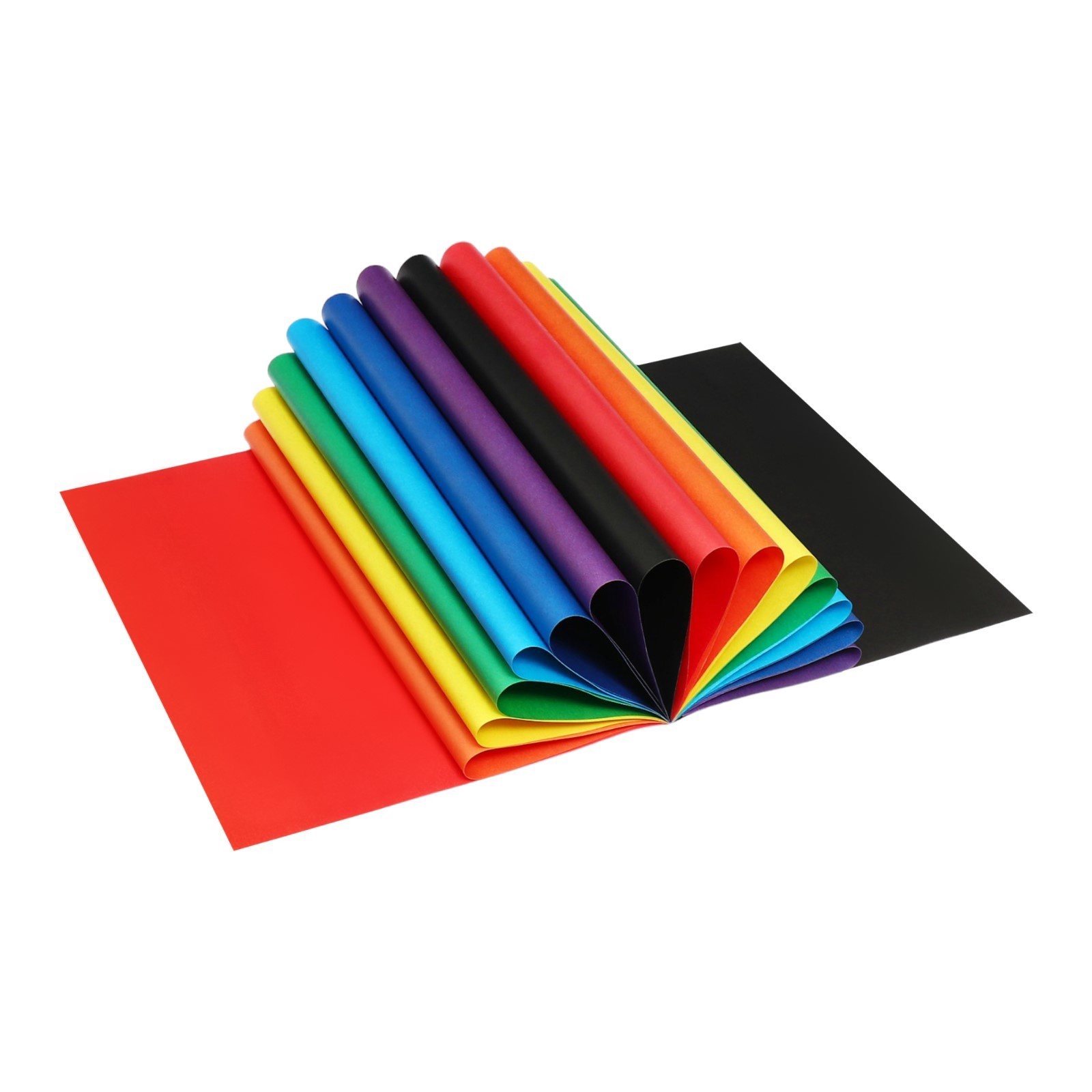 Бумага цветная А4 двухсторонняя 16 листов 8 цветов KZ (ON-1616)