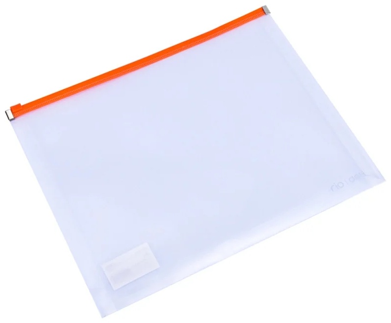 Папка-конверт на молнии Deli, А5, 180 микрон, ассорти