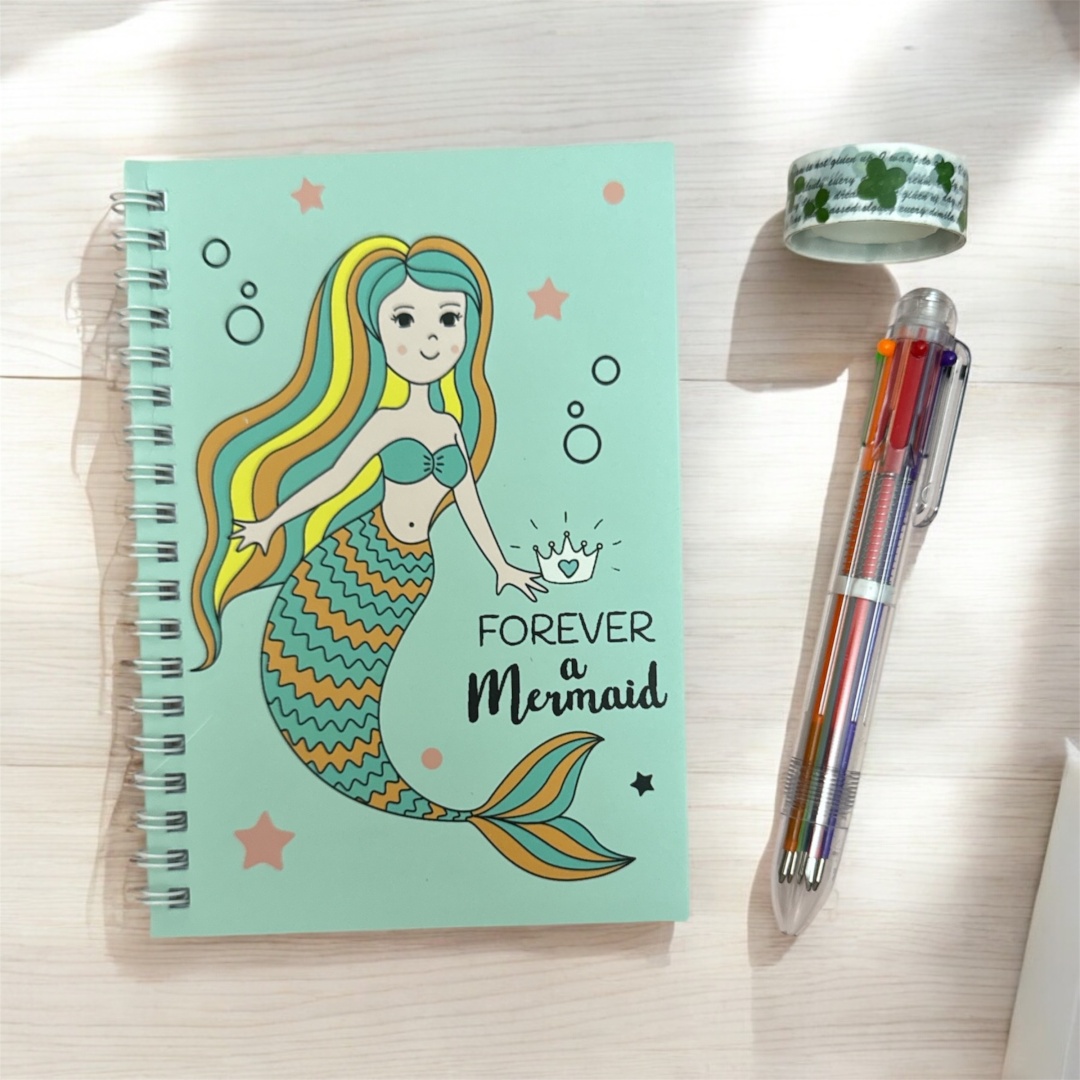 Набор подарочный для девочки Блокнот + ручка+цв. скотч