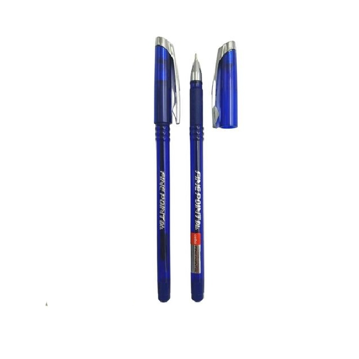 Ручка шариковая синий 0.7мм, Cello FINE POINT Dlx (в уп 10 шт)