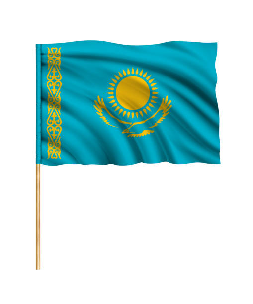 Флаг КАЗАХСТАНА  2*1 метр ONEKI