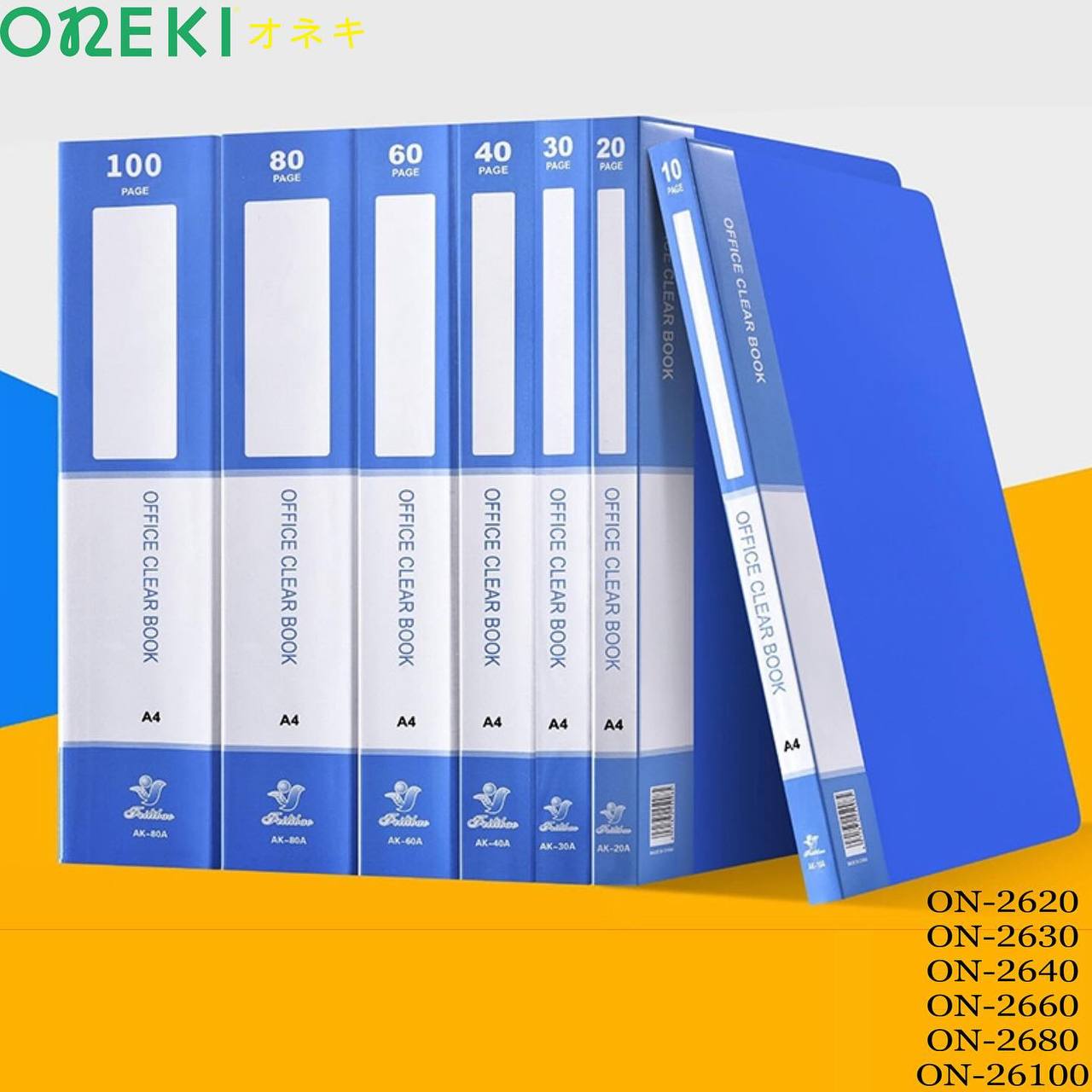 Папка А4 60 файлов F-60
