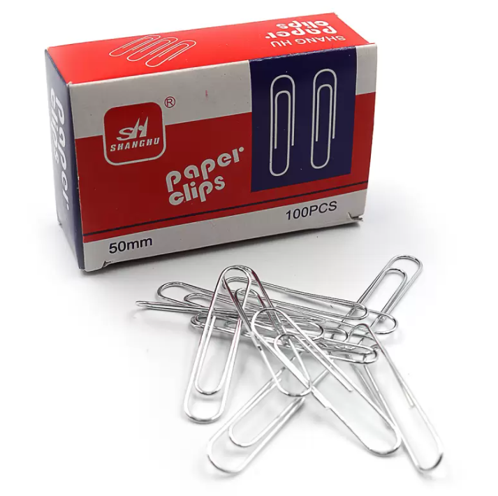 Скрепки 50мм 100шт DL50 OFFICE